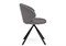Стул на металлокаркасе Solomon крутящийся gray / black - комплект из 2 шт 15601-mwdvl - фото 2609893