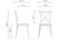 Пластиковый стул Venus white - комплект из 4 шт 15599-mwdvl - фото 2609995