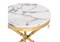 Журнальный столик Monika 50х55 marble / gold 15553-mwdvl - фото 2611223