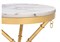 Журнальный столик Monika 50х55 marble / gold 15553-mwdvl - фото 2611224