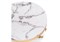 Журнальный столик Monika 50х55 marble / gold 15553-mwdvl - фото 2611225