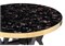 Стол Selina 80х72 black / gold 15552-mwdvl - фото 2611245