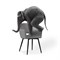 Стул на металлокаркасе Ойстер MR-11 / черный - комплект из 2 шт 552090-mwdvl - фото 2612169