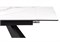 Керамический стол Ливи 140х80х78 белый мрамор / черный 532400-mwdvl - фото 2613225