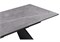 Керамический стол Ливи 140х80х78 серый мрамор / черный 532401-mwdvl - фото 2613322