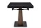 Керамический стол Кели 140(200)х80х76 черный мрамор / орех кантри / черный 532394-mwdvl