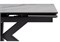 Керамический стол Бронхольм 140(200)х80х77 белый мрамор / черный 532396-mwdvl - фото 2614458