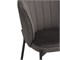 Стул на металлокаркасе Нейл серый / черный - комплект из 2 шт 528448-mwdvl - фото 2614581