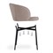 Стул на металлокаркасе Нейл латте / черный - комплект из 2 шт 528450-mwdvl - фото 2614605