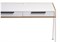 Письменный стол Рокс 116х65х77 белый / дуб вотан / белый 530839-mwdvl - фото 2616026