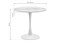 Стол Тулип 90х73 мрамор белый / белый 530834-mwdvl - фото 2616131