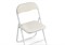Стул на металлокаркасе Fold 1 складной beige / white - комплект из 4 шт 15479-mwdvl