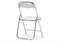Стул на металлокаркасе Fold 1 складной white / chrome - комплект из 6 шт 15480-mwdvl