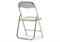 Стул на металлокаркасе Fold 1 складной beige / chrome - комплект из 6 шт 15481-mwdvl
