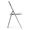 Стул на металлокаркасе Fold 1 складной beige / chrome - комплект из 6 шт 15481-mwdvl