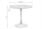 Стол Тулип 80х73 мрамор белый / белый 530832-mwdvl - фото 2616290