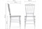 Пластиковый стул Chiavari white - комплект из 4 шт 15439-mwdvl - фото 2616752