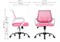 Компьютерное кресло Ergoplus pink / white 15376-mwdvl
