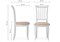 Деревянный стул Фрезино бежевый велюр / белый - комплект из 2 шт 515973-mwdvl - фото 2617748