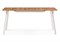 Стол раскладной Колон Лофт 120(160)х75х75 25 мм дуб вотан / белый матовый 489643-mwdvl - фото 2617806