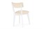 Деревянный стул Гилмар бежевый велюр / белый - комплект из 2 шт 515981-mwdvl - фото 2617823