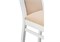 Деревянный стул Давиано бежевый велюр / белый - комплект из 2 шт 515978-mwdvl - фото 2618142