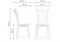 Деревянный стул Лидиос Лайт белый - комплект из 2 шт 515980-mwdvl