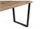 Стол Лота Лофт 140х80х75 25 мм дуб вотан / матовый черный 489611-mwdvl - фото 2618279