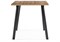 Стол Тринити Лофт 140x80x75 25 мм дуб вотан / черный матовый 489624-mwdvl - фото 2618300