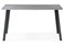 Стол Тринити Лофт 140x80x75 25 мм бетон / матовый черный 489619-mwdvl