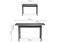Стол Аделиция 110(140)х68х77 файн-лайн / графит 507423-mwdvl - фото 2619170