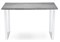 Стол Лота Лофт 120х74х75 25 мм белый матовый / бетон 489669-mwdvl - фото 2619273