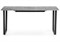 Стол раскладной Лота Лофт 120(160)х75х75 25 мм черный матовый / бетон 489617-mwdvl - фото 2619382