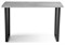 Стол Лота Лофт 140х80х75 25 мм черный матовый / бетон 489613-mwdvl - фото 2619469