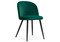 Стул на металлокаркасе Gabi 1 dark green / black - комплект из 4 шт 15352-mwdvl - фото 2619526