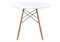 Стол Table 80х72 white / wood 15363-mwdvl
