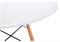 Стол Table 80х72 white / wood 15363-mwdvl