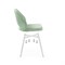Стул на металлокаркасе Брейния velutto 14 / белый - комплект из 2 шт 500003-mwdvl - фото 2619864