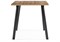 Стол Тринити Лофт 120х60х75 25 мм дуб вотан / матовый черный 489614-mwdvl - фото 2620747