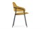 Стул на металлокаркасе Инклес желтый / черный глянец - комплект из 2 шт 483856-mwdvl - фото 2621556