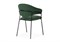 Стул на металлокаркасе Рансол темно-зеленый / черный глянец - комплект из 2 шт 483861-mwdvl - фото 2621590