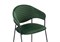 Стул на металлокаркасе Рансол темно-зеленый / черный глянец - комплект из 2 шт 483861-mwdvl - фото 2621591
