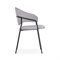 Стул на металлокаркасе Рансол серый / черный глянец - комплект из 2 шт 483862-mwdvl - фото 2621609