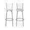 Барный стул Kuroda белый полимер / светлый мусс - комплект из 4 шт 453998-mwdvl