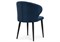 Стул на металлокаркасе Алсисар темно-синий / черный 469976-mwdvl - фото 2622086