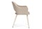 Стул на металлокаркасе Апри микровелюр 05 / бежевый глянец 464180-mwdvl - фото 2622466