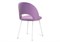 Стул на металлокаркасе Ирре сиреневый / белый глянец - комплект из 2 шт 464200-mwdvl