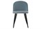 Стул на металлокаркасе Gabi 1 light blue / black - комплект из 4 шт 15109-mwdvl - фото 2623387