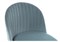 Стул на металлокаркасе Gabi 1 light blue / black - комплект из 4 шт 15109-mwdvl - фото 2623390