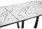 Стол Миссандея 140(180)х85х76 графит / белый мрамор 462085-mwdvl - фото 2623663